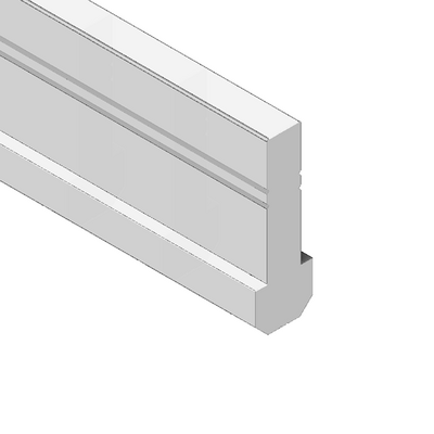 61-260-0 MODULAR SOLUTIONS SLIDE PROFILE PROFILE GUIDE 40MM FOR ALUMINUM PANELS